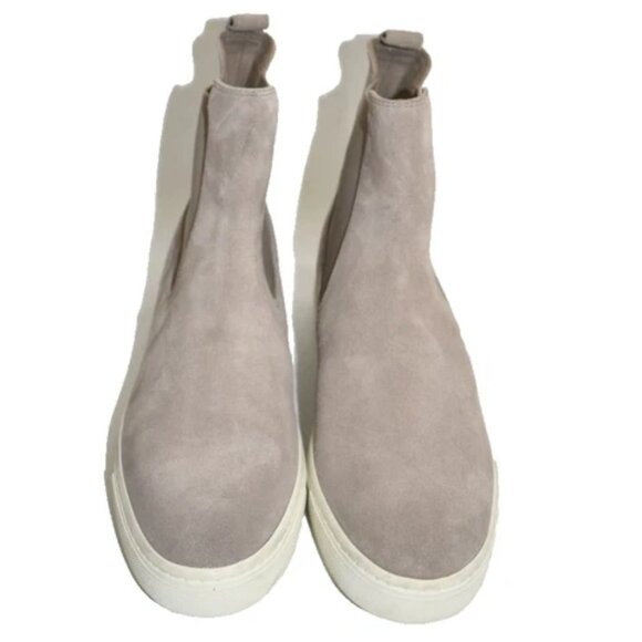 $350 Vince Norman Suede Sneaker PLATFORM CHELSEA Boots TAN  $350 Vince Norman Suede Sneaker PLATFORM CHELSEA Boots TAN BEIGE 6 (MG22)